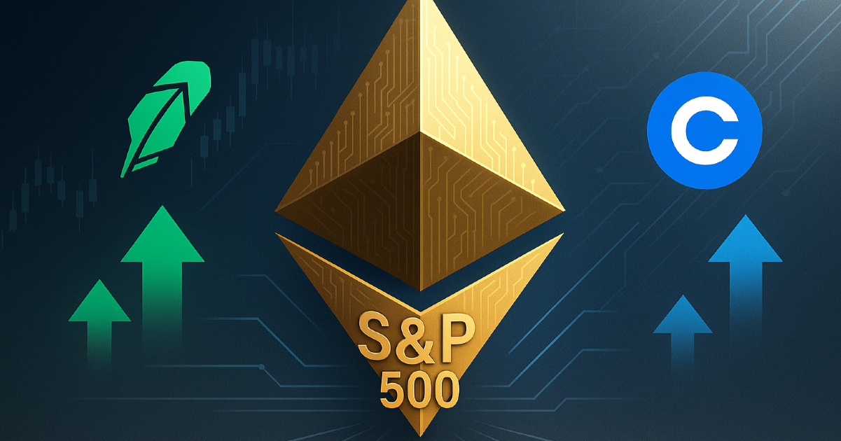 Robinhood Joins S&P 500, Expanding Crypto Exposure in Index Funds