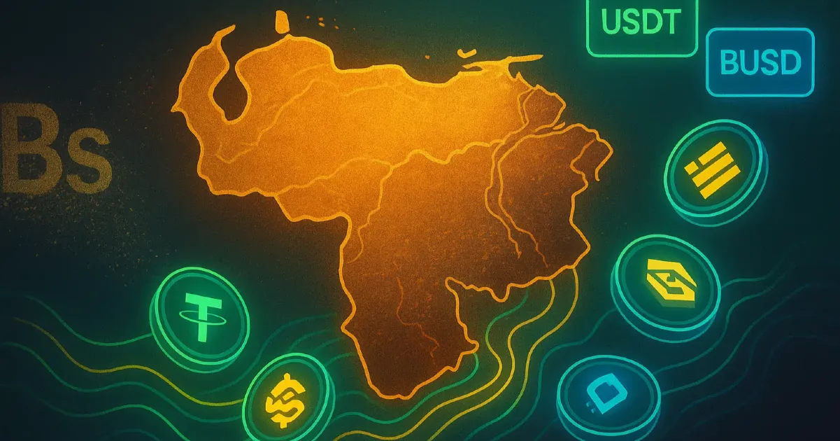 Tether’s USDT and Binance Dollars Replace Bolivar in Venezuela